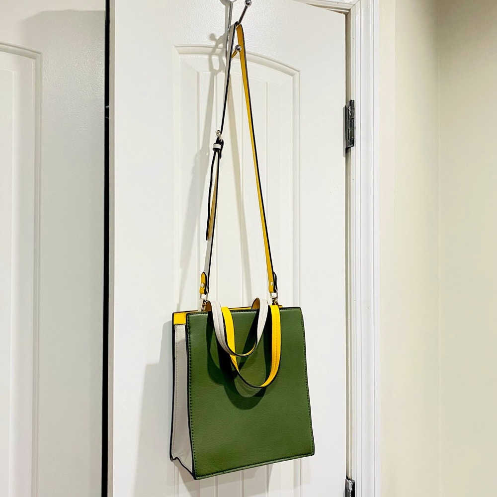 Zara Colorblock Crossbody/Hand Bag!